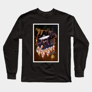 NASA Voyager Poster Long Sleeve T-Shirt